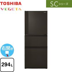 東芝 SCシリーズ 冷蔵庫 GR-W29SC-KZ