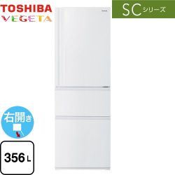 東芝 SCシリーズ 冷蔵庫 GR-W36SC-WU