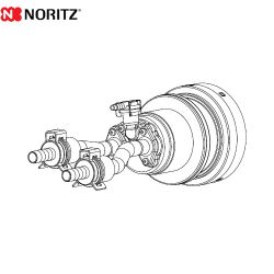 ノーリツ マイクロバブル用循環アダプター ガス給湯器部材 MB2-1-JS