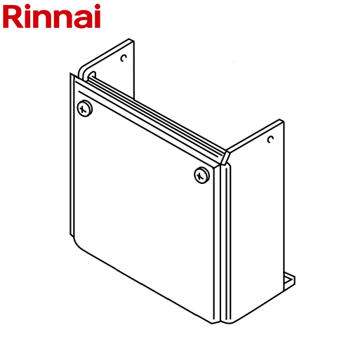 リンナイ 配管カバー ガス給湯器部材 品名コード：24-5722  ユーロホワイト ≪WOP-8101(K)UW-650≫